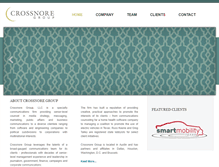 Tablet Screenshot of crossnoregroup.com